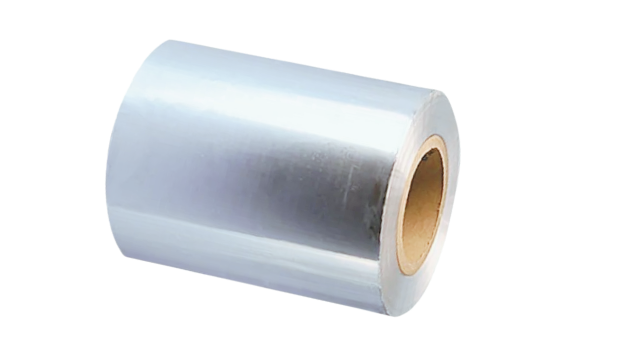 Alu-Siegelfolie, f&uuml;r EPS-Men&uuml;schalen gesch&auml;umt, 245mmx250m