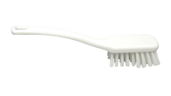 Hygiene-Stielbürste, HACCP, hart, 270x47mm, weiß
