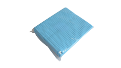 Schwammtuch,klein,18x20cm, vorgefeuchtet, blau (10er)