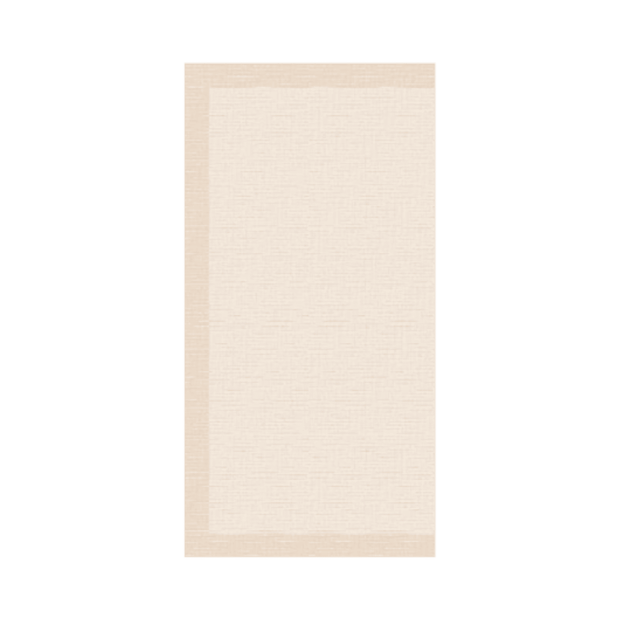 Linclass Mitteldecke, 80x80cm, 'Stockholm' hellbraun