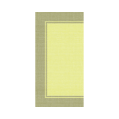 Linclass Mitteldecke, 80x80cm, 'Brooklyn' lime-oliv