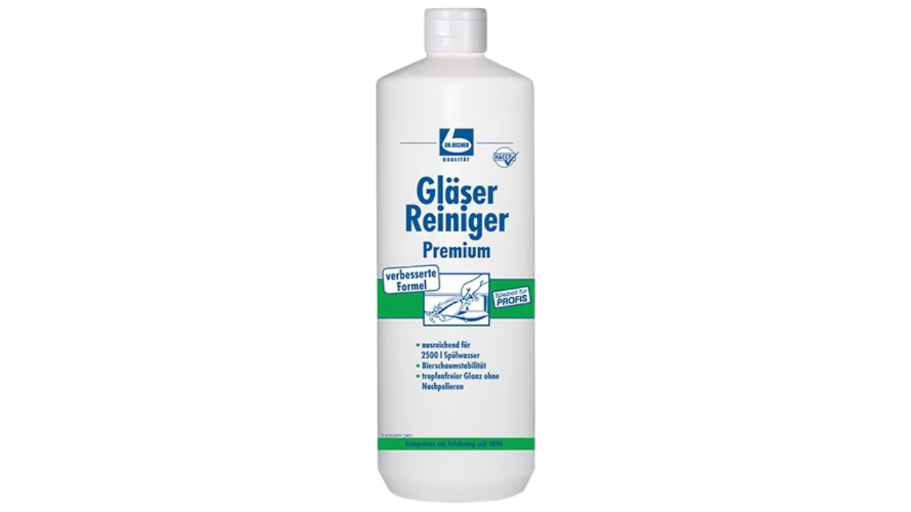 Gl&auml;ser-Reiniger Dr. Becher, fl&uuml;ssig, 1 L