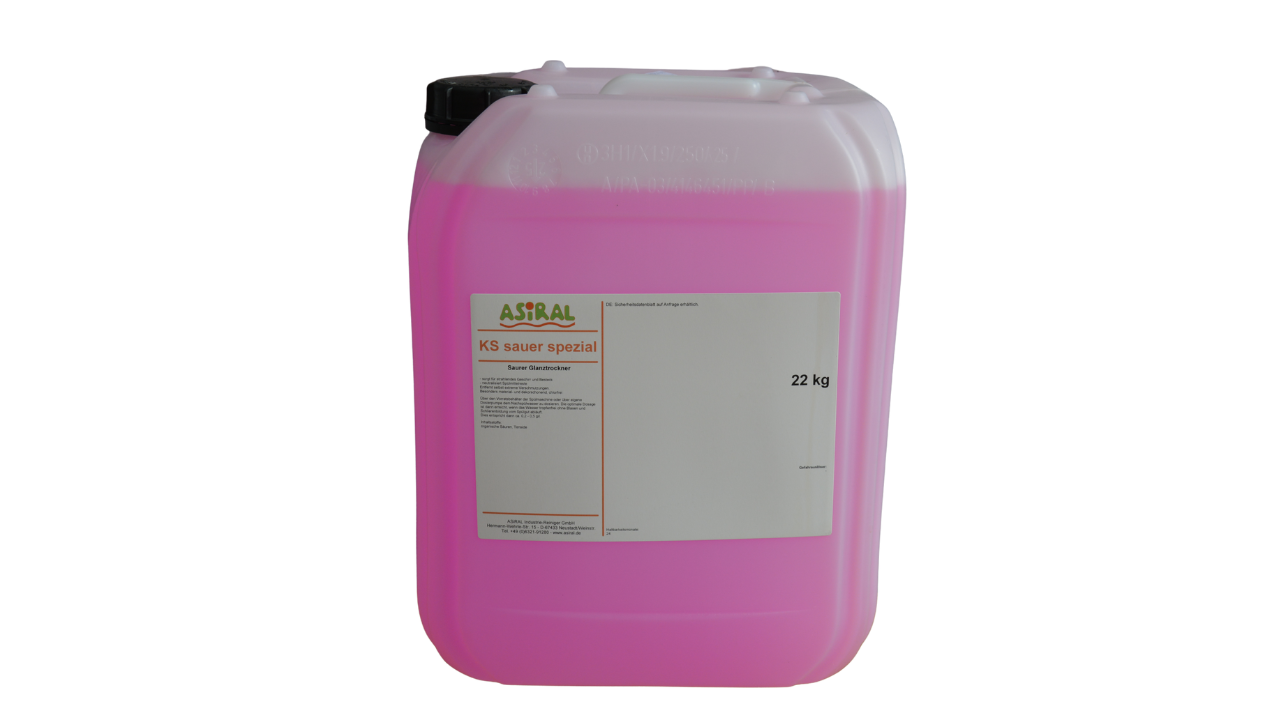 Klarspüler KS, sauer spezial, flüssig, 22kg
