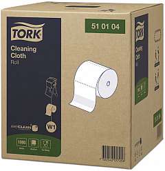 Tork-Reinigungstuch-Premium,Großrolle, weiß, 1-lagig, 38x43cm,perforiert