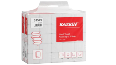 Katrin Handtuch-Papier, wei&szlig;, 2-lagig, 24x32cm, Multifold 'NON STOP'