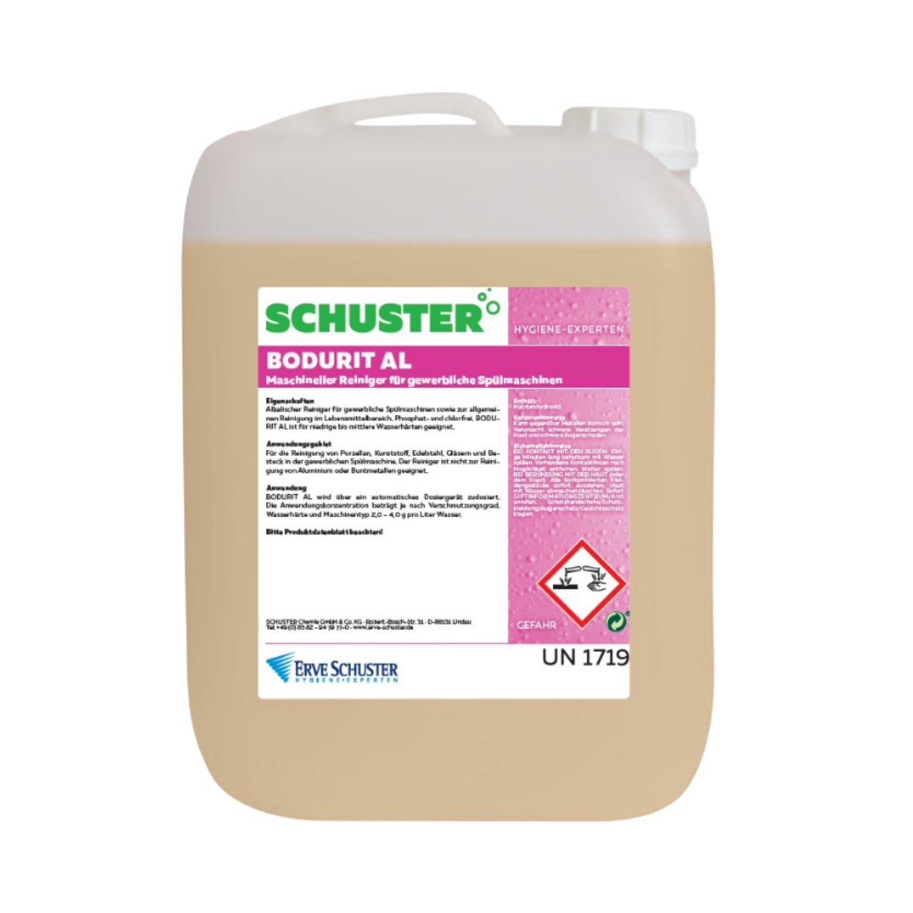 Geschirrsp&uuml;lmittel Bodurit AL, fl&uuml;ssig, 25kg