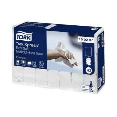 Tork Xpress&reg; Premium Handtuch, H2 2-lagig, Miltifold 21x34cm, hochwei&szlig;
