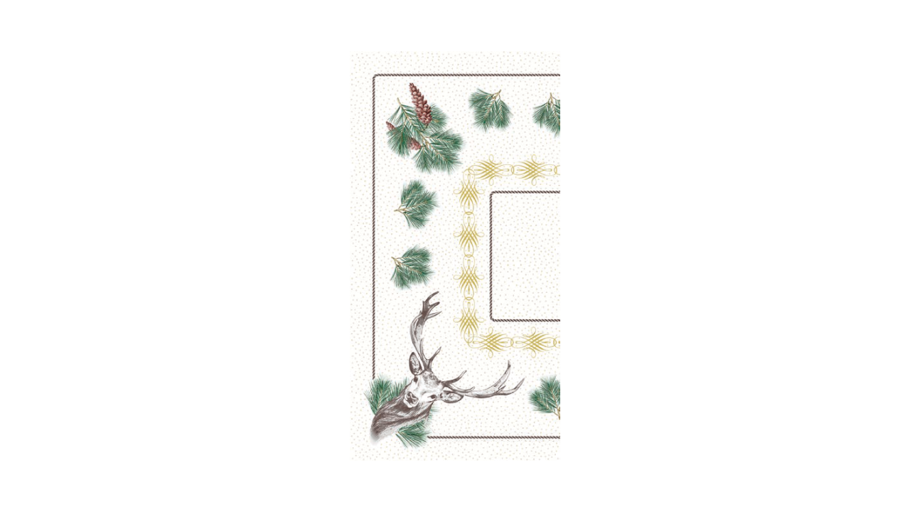 Linclass-Mitteldecke, 80x80cm, 'Gustav'