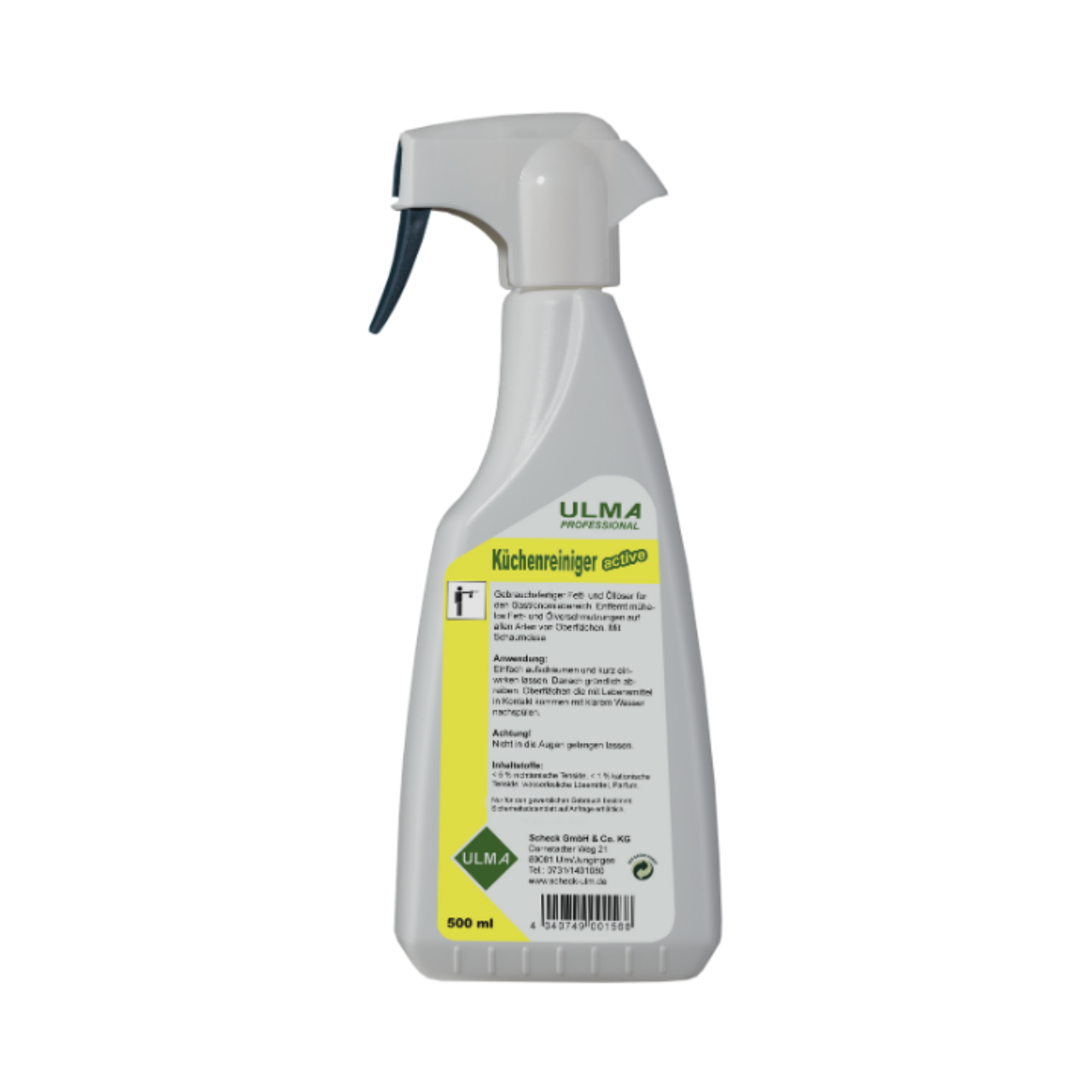 K&uuml;chenreiniger active, Spr&uuml;hflasche, fl&uuml;ssig, 500ml