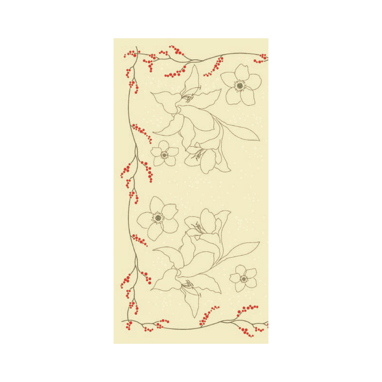 Linclass Mitteldecke, 80x80cm, 'Fidelia'