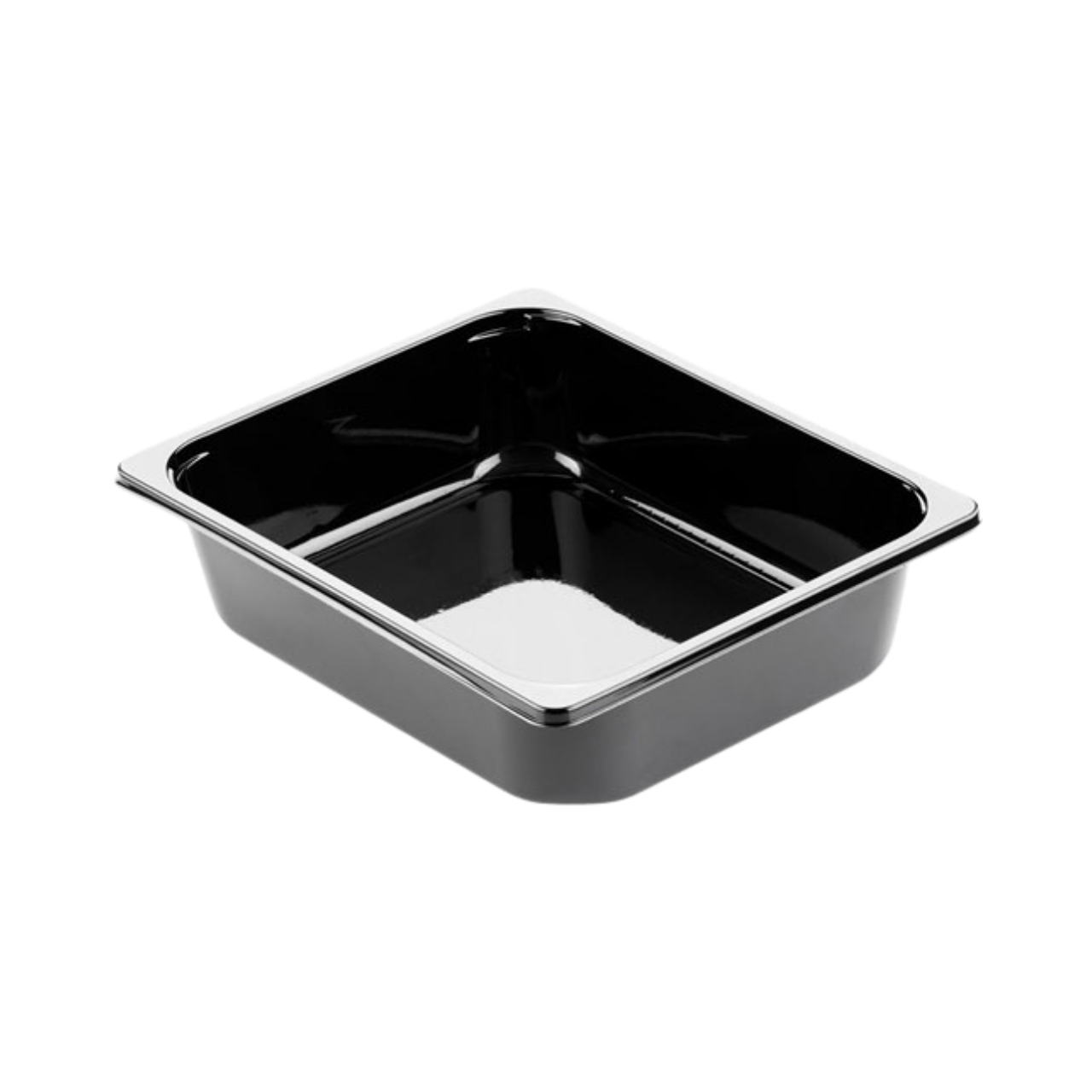 Duni-Meal Gastroschale, CPET, ungeteilt 5100ml, 1/2 GN, 325x265x79mm, schwarz