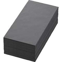 Bio-Dunisoft-Servietten, 40x40cm, 1/4-Falz, granite grey