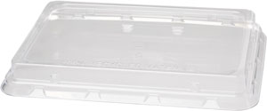 Duni-Meal rPET-Deckel ecoecho, 239x165x28mm, transparent