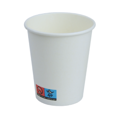 Kaffeebecher, 200ml/8oz, wei&szlig;