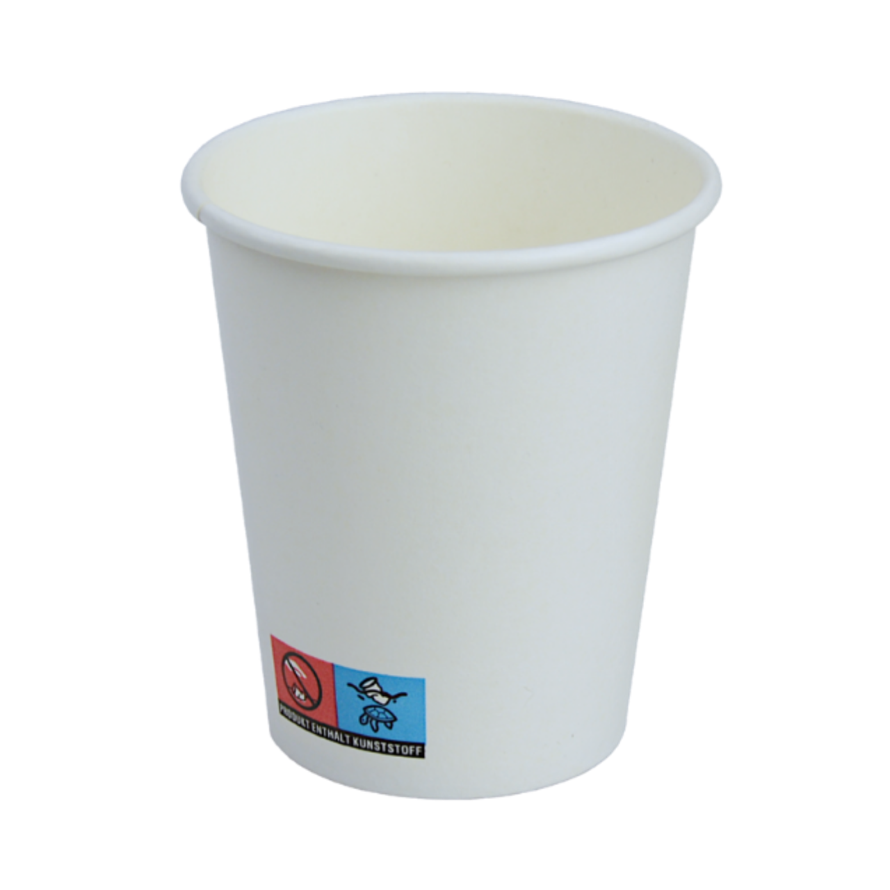 Kaffeebecher, 200ml/8oz, wei&szlig;