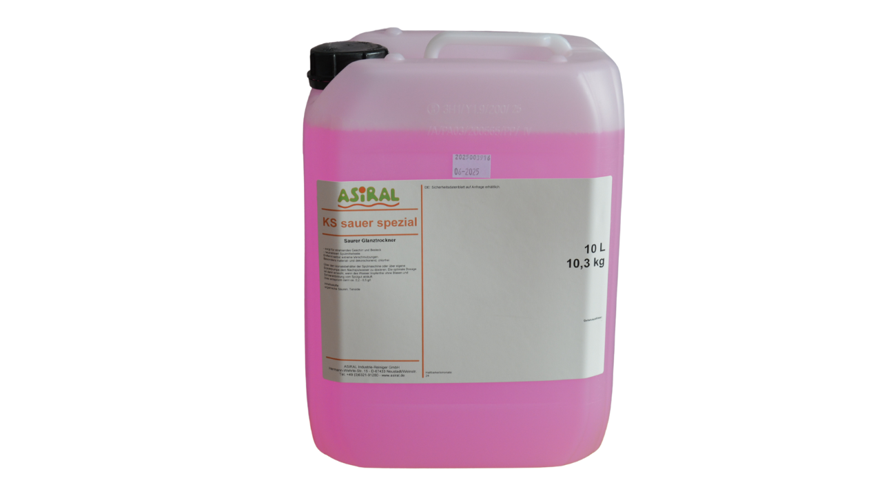 Klarspüler KS, sauer spezial, flüssig, 10,3kg