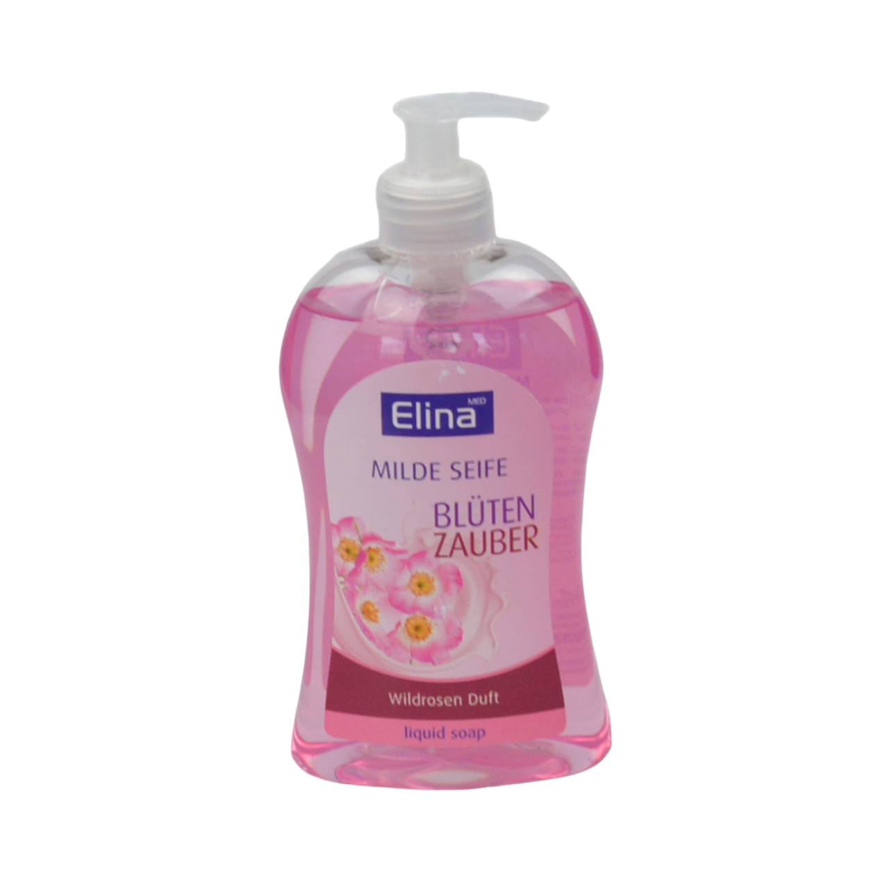 Fl&uuml;ssigseife Elina 500ml mit Seifenpumpe, Flakon