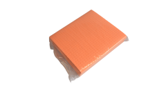 Schwammtuch,klein,18x20cm, vorgefeuchtet, rot/orange (10er)