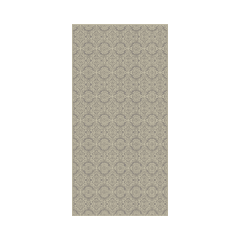 Linclass Mitteldecke, 80x80cm, 'Kiyan' gold-schwarz