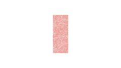 Linclass-Tischläufer, 0,40x24m, 'Darlyn' terrakotta