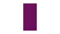 Mank-Zelltuch-Serviette, 33x33cm,3-lagig 1/8 Kopffalz, aubergine