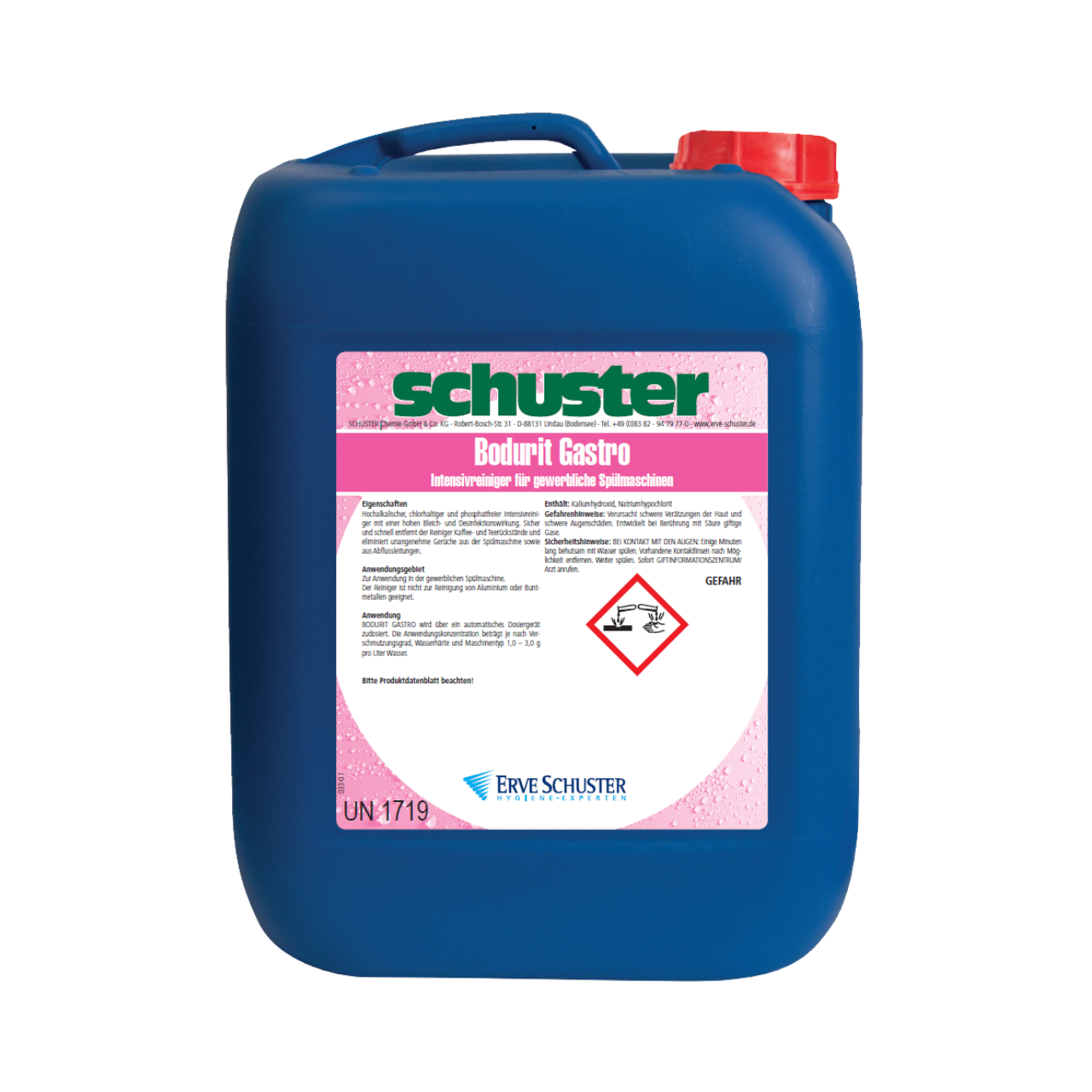 Geschirrsp&uuml;lmittel Bodurit Gastro, fl&uuml;ssig, 25kg