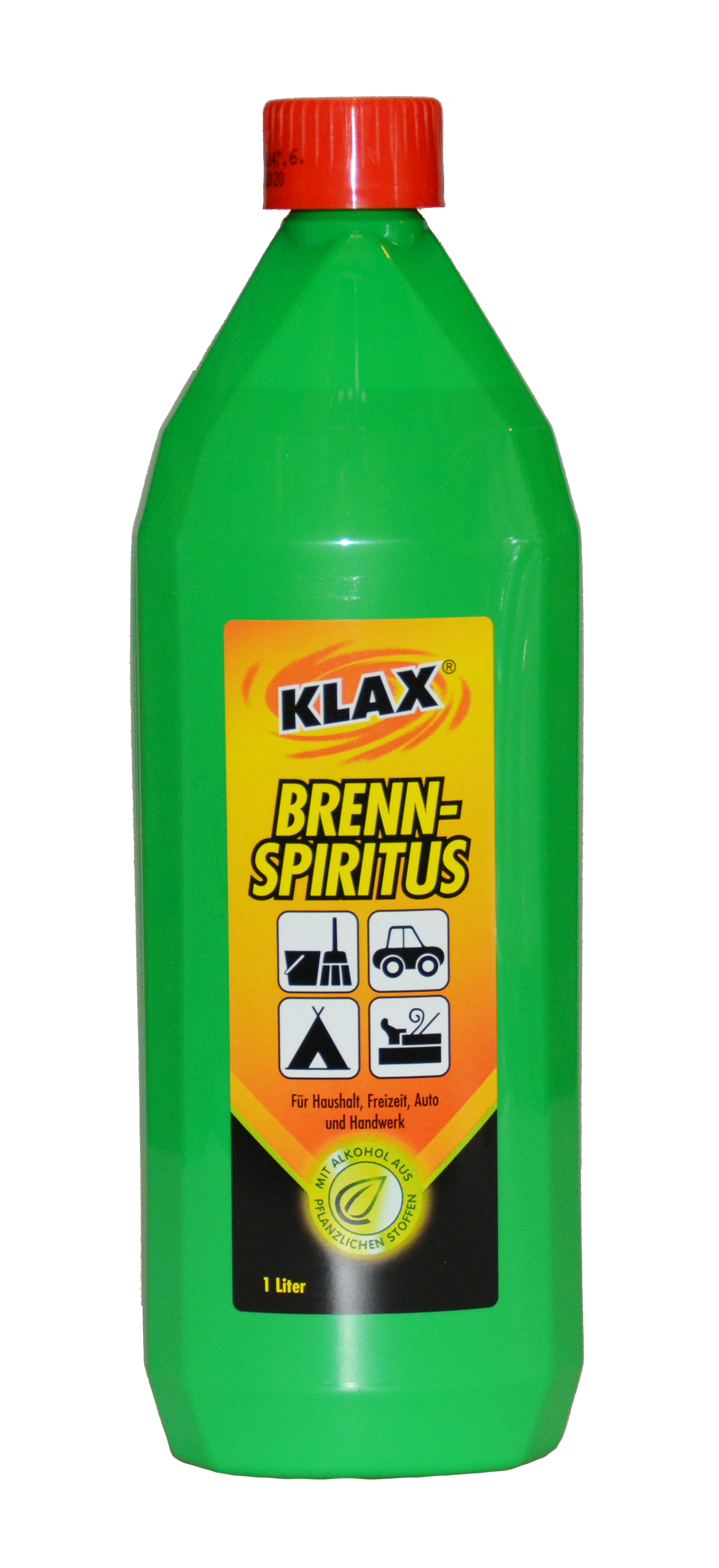 Brenn-Spiritus, leicht entzündbar, flüssig, 1 Liter