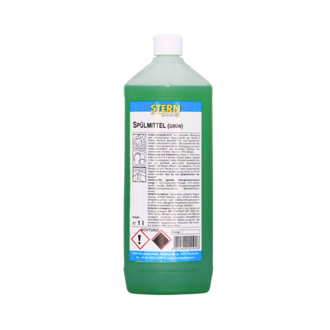 Handsp&uuml;lmittel Stern gr&uuml;n, fl&uuml;ssig, 1 Liter