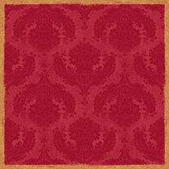Dunisilk-Mitteldecke, 84x84cm, 'Royal' bordeaux