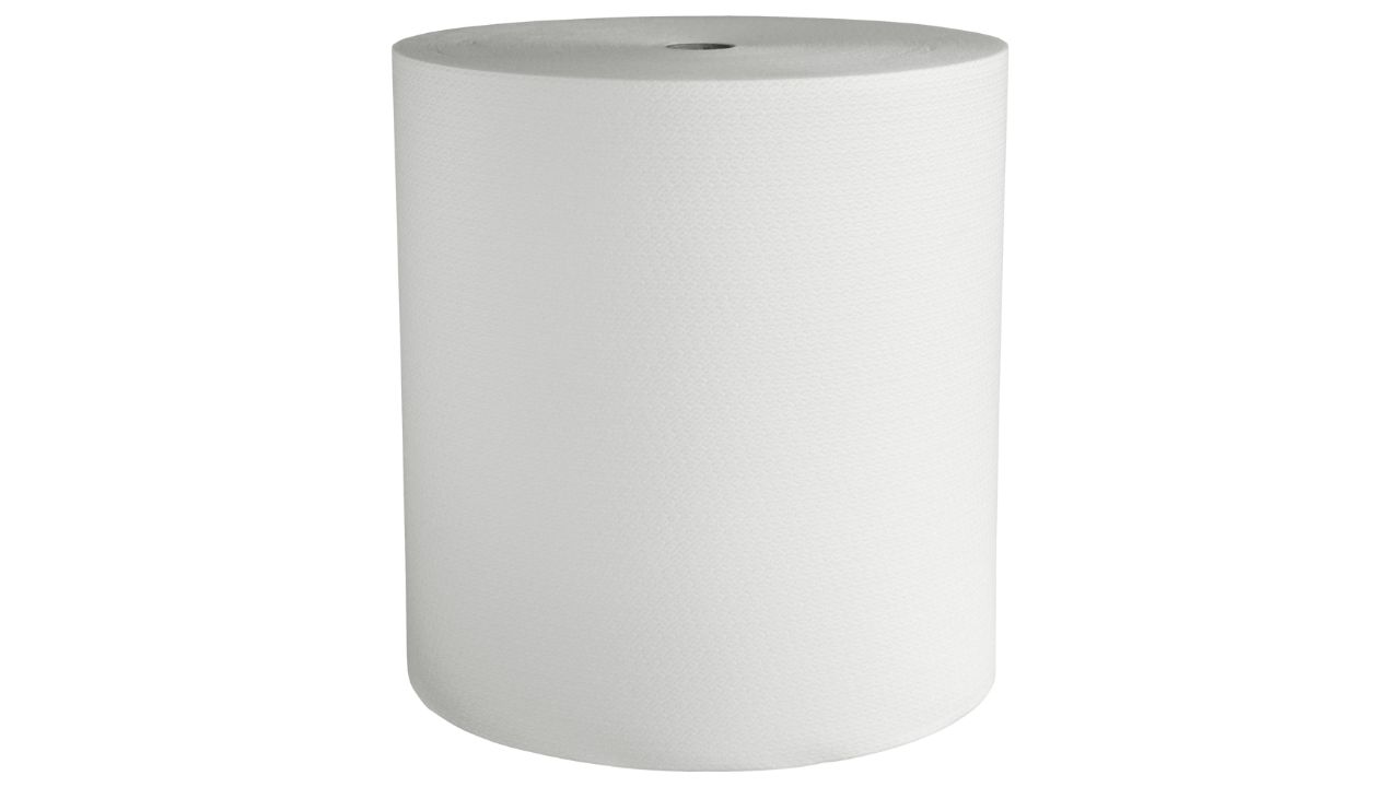 Wischtuch Wipex MB, Großrolle, weiß, 1-lagig, Airlaid, 30x38cm