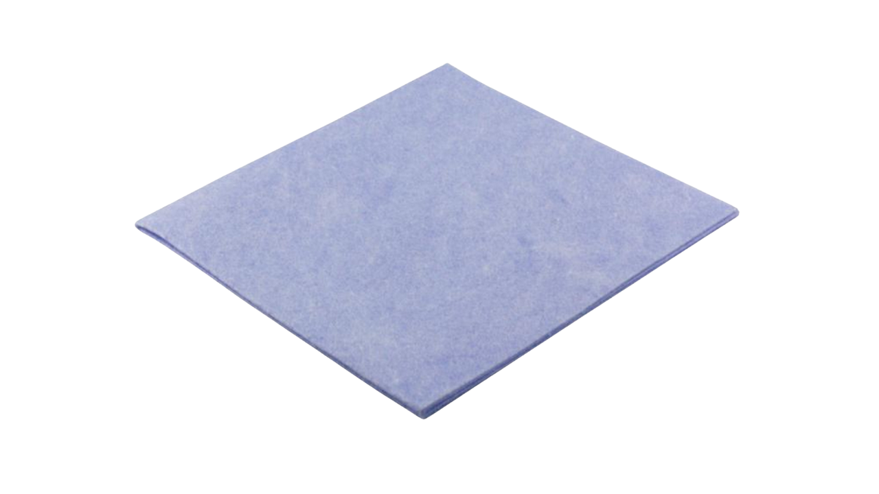 Allzwecktuch, blau, Vlies, 38x38cm, ca. 125g/m&sup2;, 200 T&uuml;cher