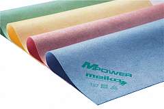 M-Power-Microfasertuch,Ledereigenschaft, 40x40cm, gelb (5er)