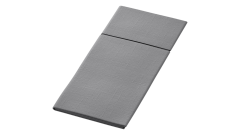 Duniletto-Bio-Bestecktasche Slim, 40x33cm, granite grey