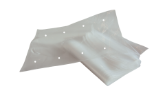Polyethylen-Flachbeutel, 250x350mm, St&auml;rke 30&micro;, gelocht, transparent