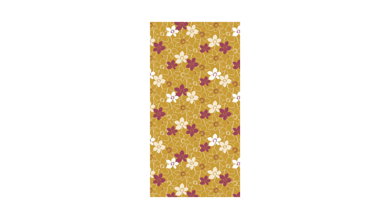 Linclass-Mitteldecke, 80x80cm, 'Cora'' gold