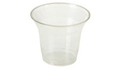 Naturesse Clear Cup, PLA, Ø96mm, 200ml/8oz, klar