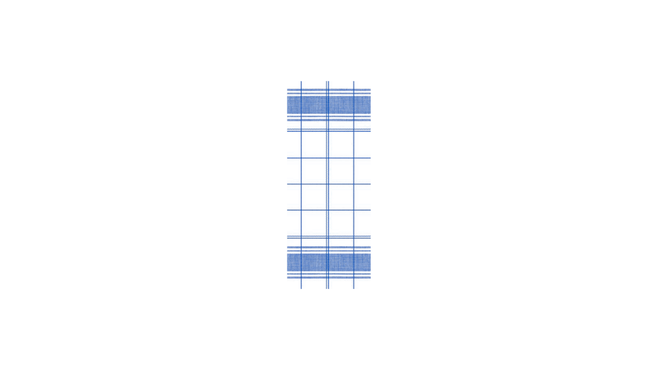 Linclass-Tischläufer, 0,40x24m, 'Nadeem' blau