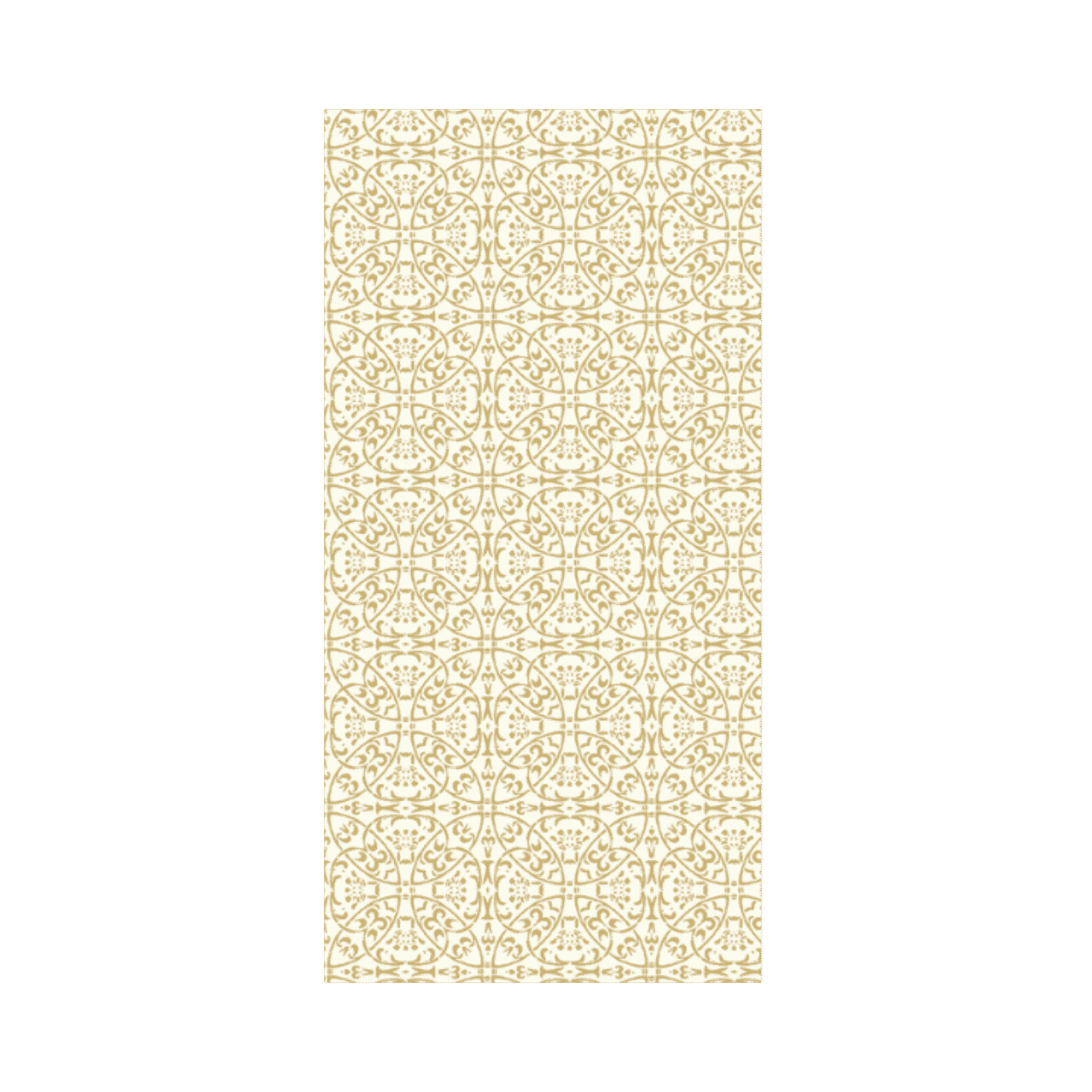 Linclass Mitteldecke, 80x80cm, 'Claudio' champagner-gold