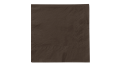 Mank-Zelltuch-Serviette, 33x33cm,3-la 1/4 Falz, braun