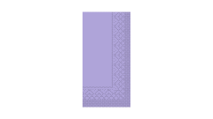 Mank-Zelltuch-Serviette, 33x33cm,3-lagig 1/8 Kopffalz, lila