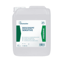 Schnelldesinfektion Descosept Sensitive, 5 Liter