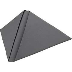 Dunilin-Servietten, 40x40cm, 1/4-Falz, granite grey