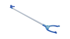 Vielzweckgreifer-M&uuml;llzange, aus Kunststoff und Aluminium, 100cm