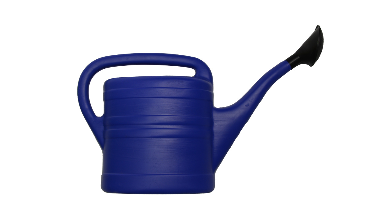 Gie&szlig;kanne, aus Kunststoff, inklusive Brause, farbig sortiert, 10 Liter