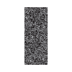 Linclass-Tischl&auml;ufer, 0,40x24m, 'Lias' schwarz/silber