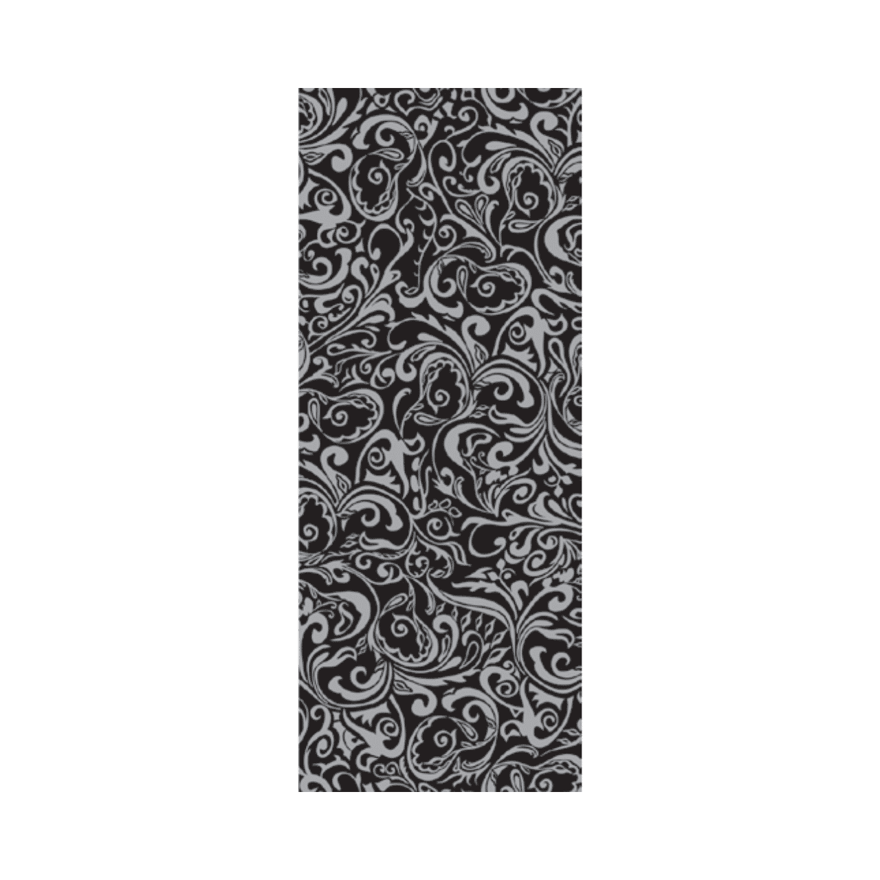 Linclass-Tischl&auml;ufer, 0,40x24m, 'Lias' schwarz/silber
