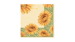 Linclass-Serviette, 40x40cm, 1/4-Falz, 'Aura'