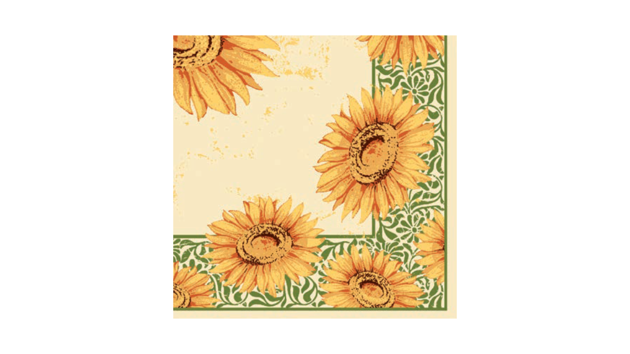 Linclass-Serviette, 40x40cm, 1/4-Falz, 'Aura'