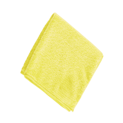 Micro Soft Microfasertuch, grobe Fasern, 40x40cm, gelb (5er)