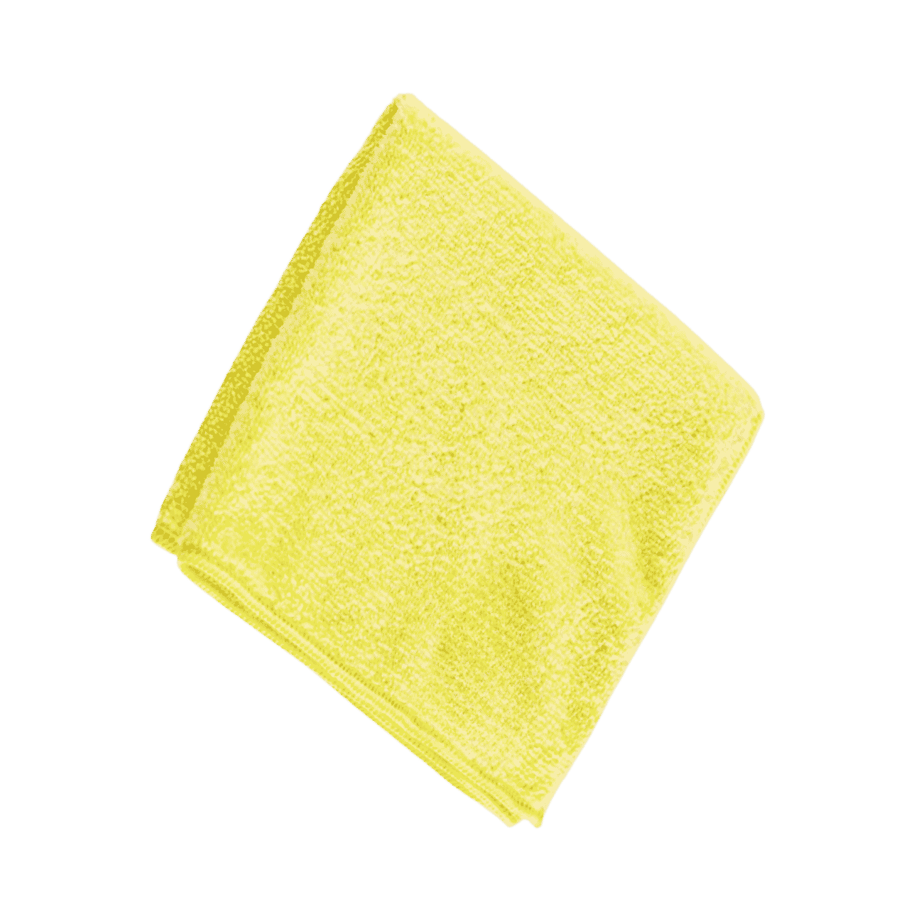 Micro Soft Microfasertuch, grobe Fasern, 40x40cm, gelb (5er)
